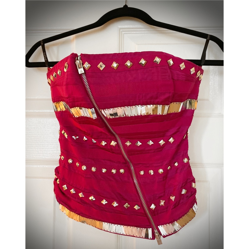 bebe Bustier/Corset Top